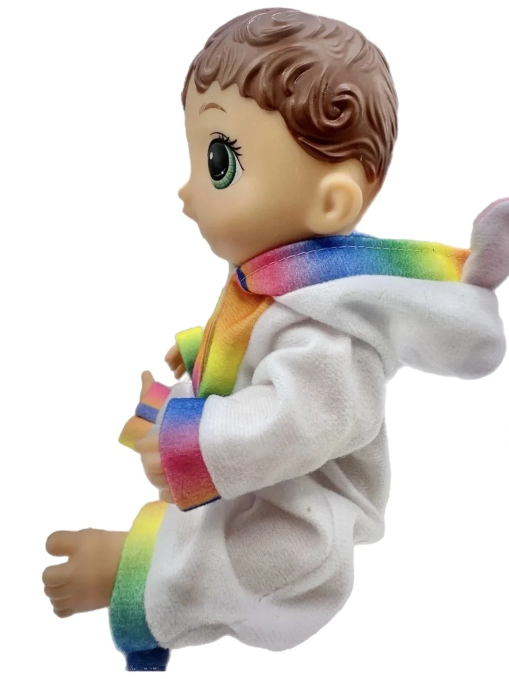 Unicorn Rainbow Baby Doll Set with Accessories - Pink/Multicolor